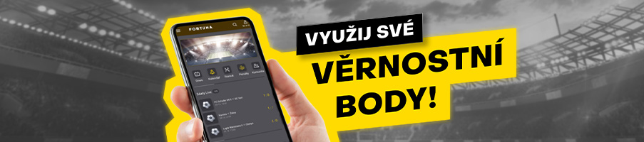 Vsaď si za získané věrnostní body!