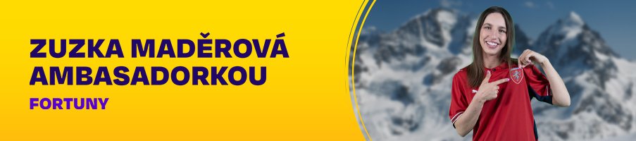 Olympijská šampionka Maděrová ambasadorkou Fortuny